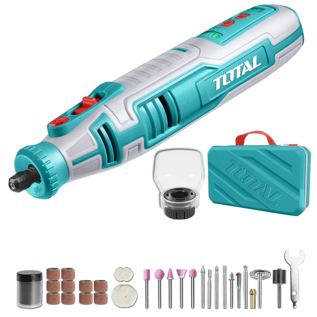 Mini Torno Inalámbrico 8v, Carga Usbc + 67 Accesorios 