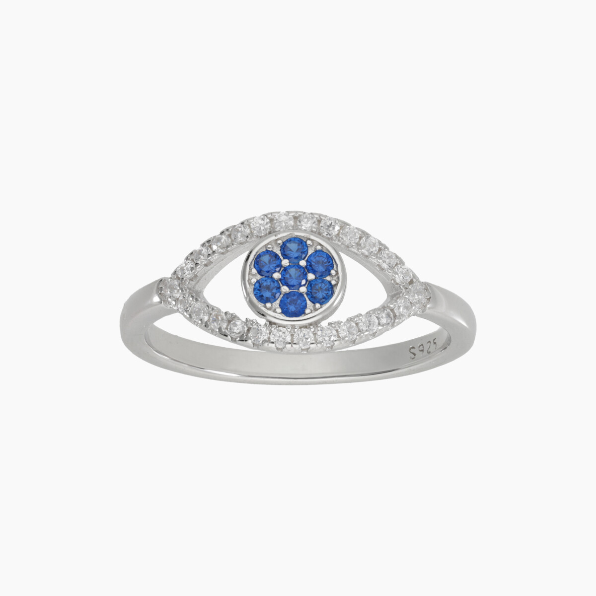 Anillo En Plata 925 Con Circonias 