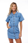 VESTIDO JEAN DANA AZUL CLARO