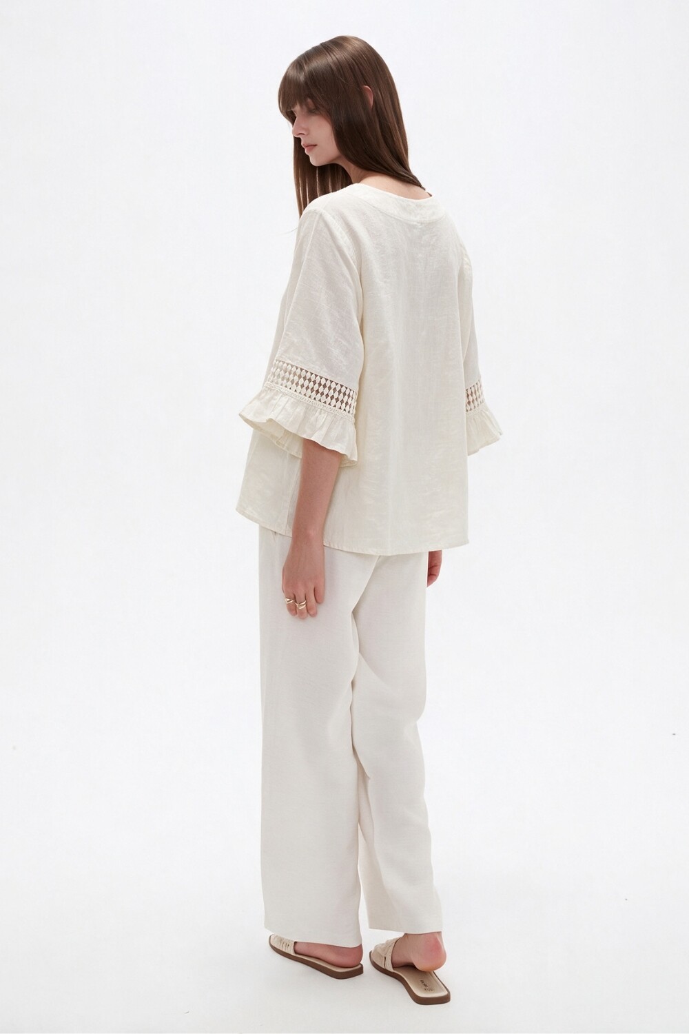 Blusa Yuio Marfil / Off White