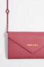 Bolso solapa mini piel Rosa