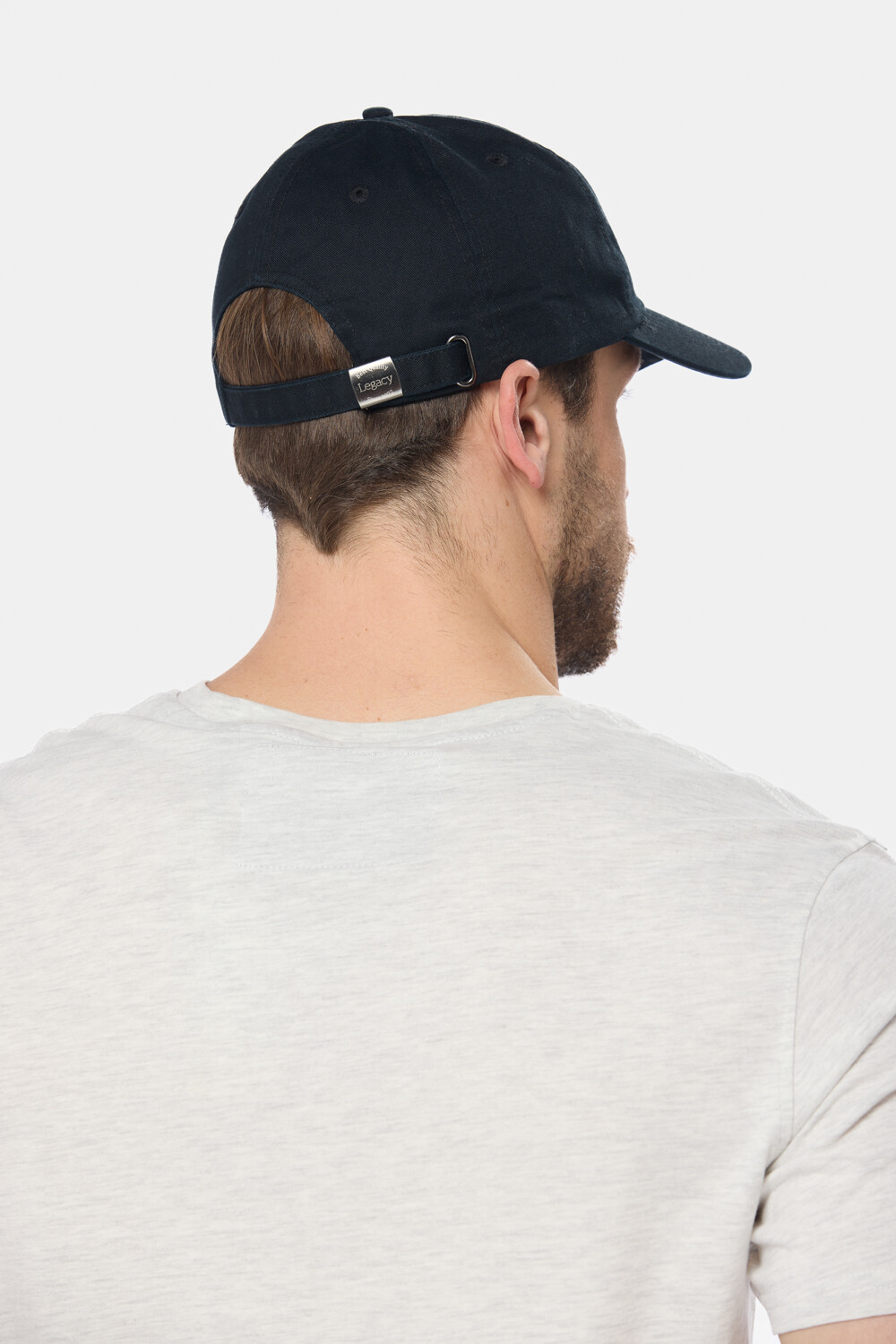 GORRO VISERA DE LONA Negro