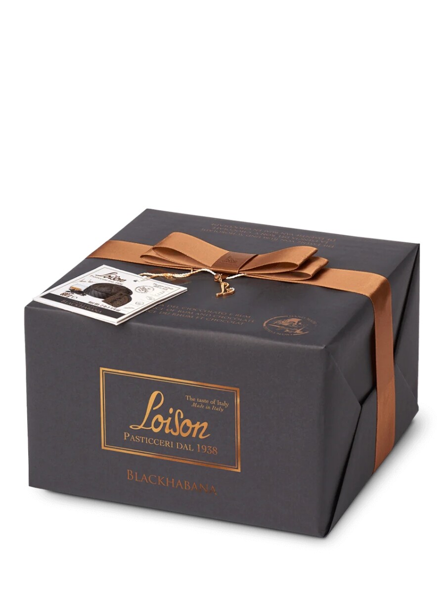 Panettone Blackhabana Loison 