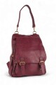 Mochila cartera Bordó
