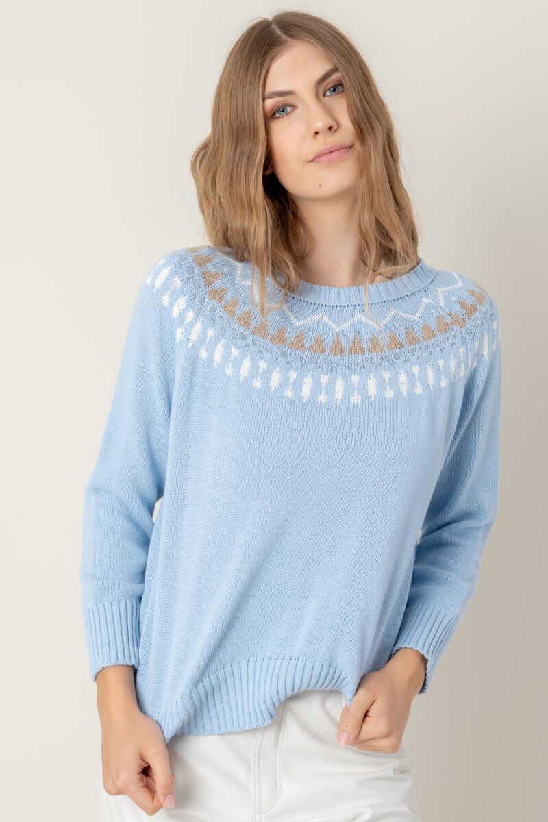 Buzo Andino - Celeste 