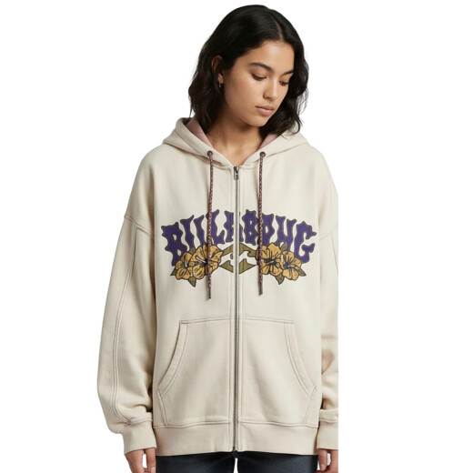 Campera Billabong Hibiscus Over - Beige Campera Billabong Hibiscus Over - Beige