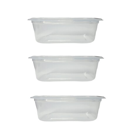 Contenedor de alimentos 400ml 3pcs Contenedor de alimentos 400ml 3pcs