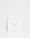 Cadena Corta con Dije Strass Collar Con Dije De Heladito - Dorado