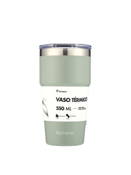 Vaso Térmico No Drops Oliva