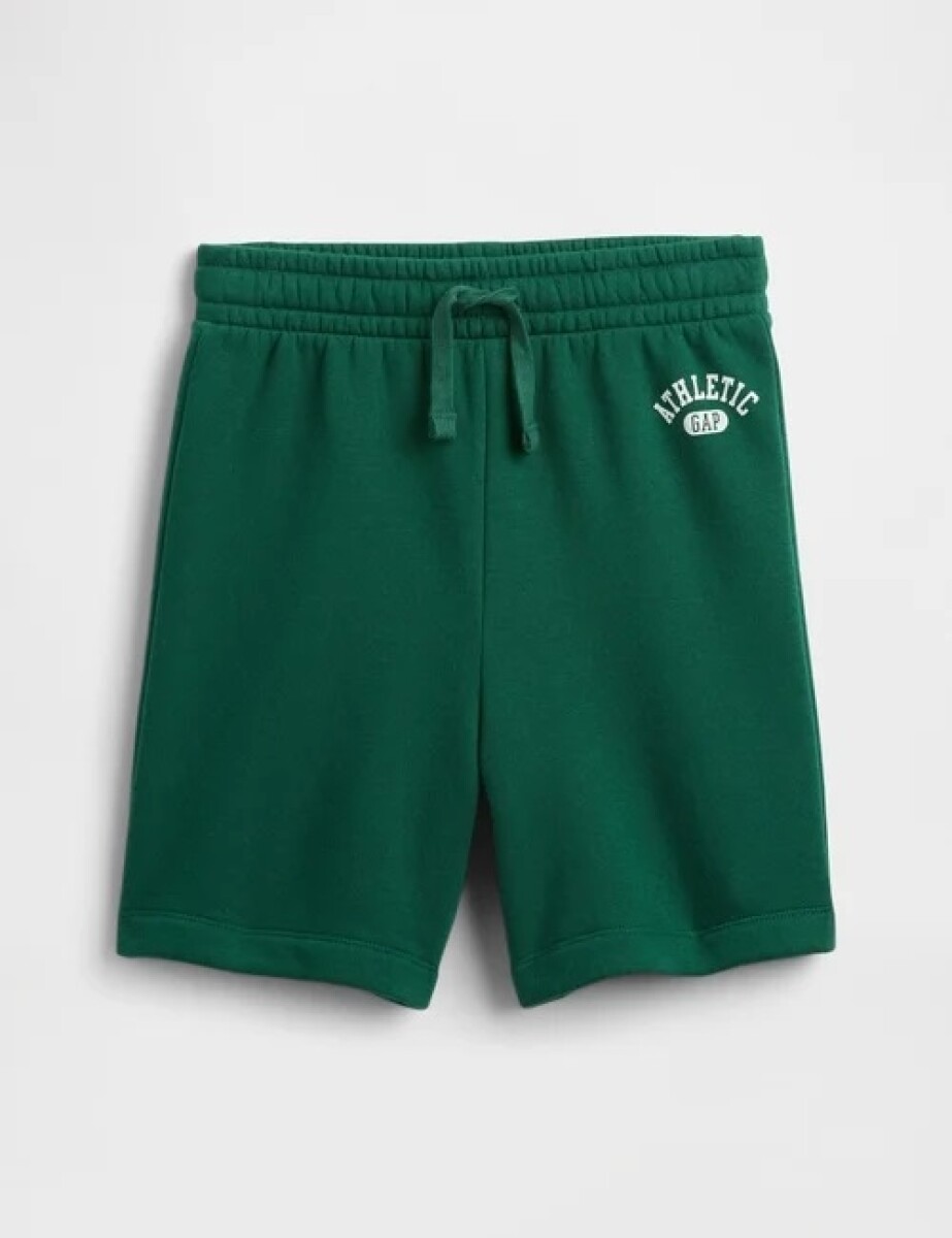 Short Deportivo Logo Gap Niño - Rain Forest 19-5232 Tc 