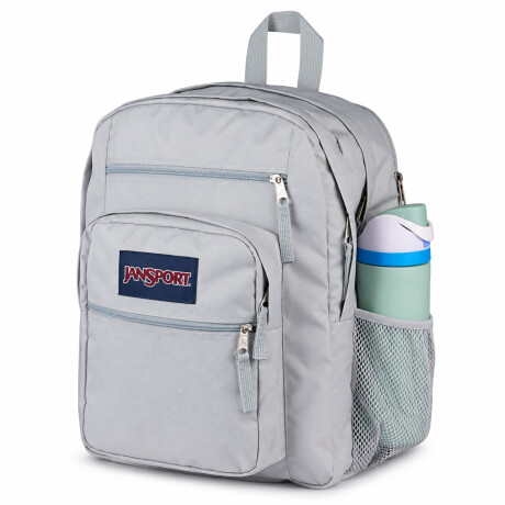 Mochila Escolar Laptop Jansport Big Student Original Urbana Grounded Grey