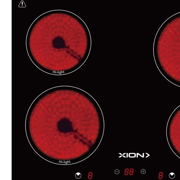 Anafe Xion Xi-eh4 Vitrocerámico Eléctrico 4 Discos ANAFE XION VITROCERAMICO 4 DISCOS XI-EH4