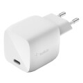 Imagen de Cargador de Pared BELKIN Usb-C 30W Carga Rápida WCH001VFWH - Blanco