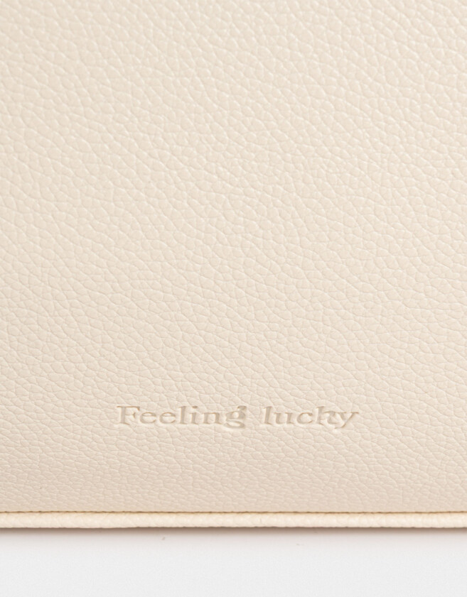 Mochilas Special Price Cartera Shopper Special Price - Blanco Crudo