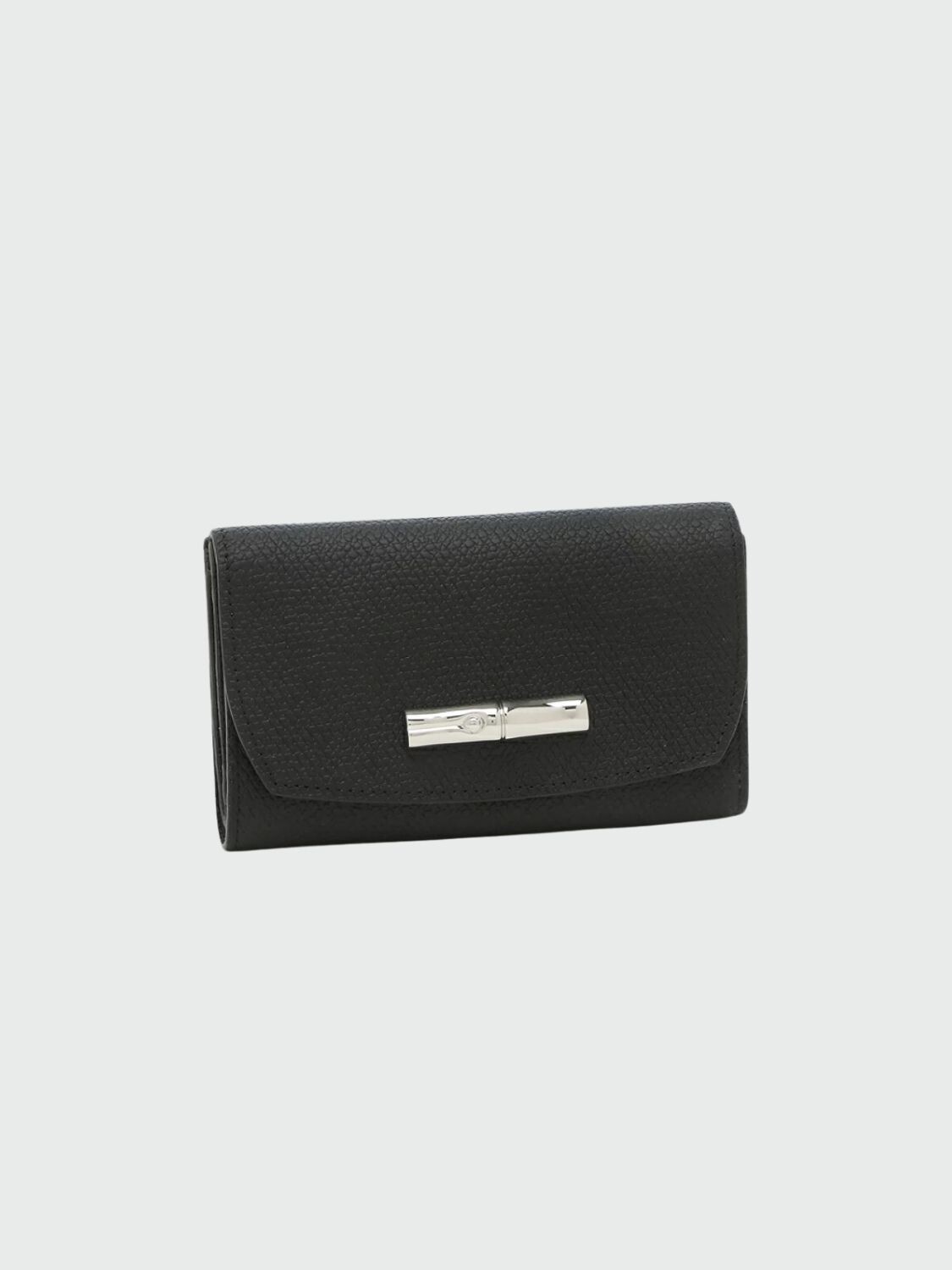 Longchamp -Billetera de cuero compacta, Roseau 0