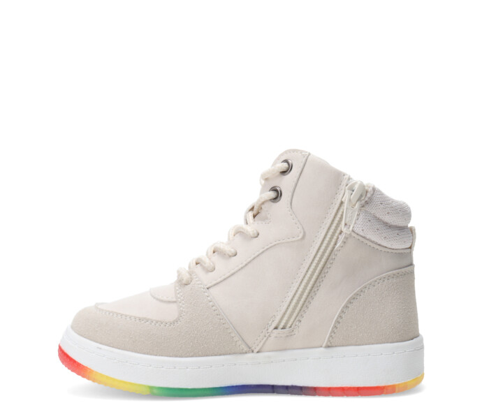 Botas de Niña MINI Miss Carol ARKANSAS acordonada Beige