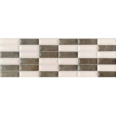 Ceramica Mosaico Gris 20X60Cm Pared GAMAS DE BLANCO