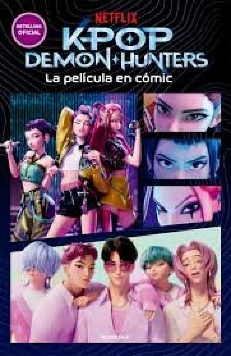 KPOP DEMON HUNTERS - KPOP DEMON HUNTERS: LA PEL CULA EN VIÑETAS 
