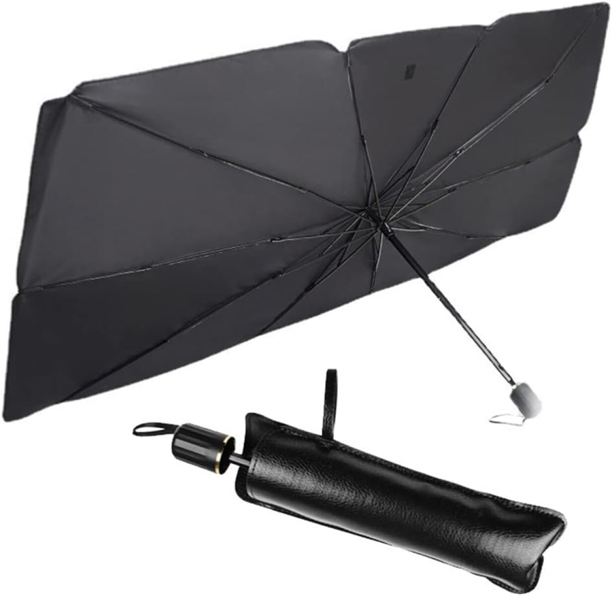 ACCESORIO INTERIOR - PARASOL AUTO PARAGUAS TAMAÑO 120x65CM. WESTON 