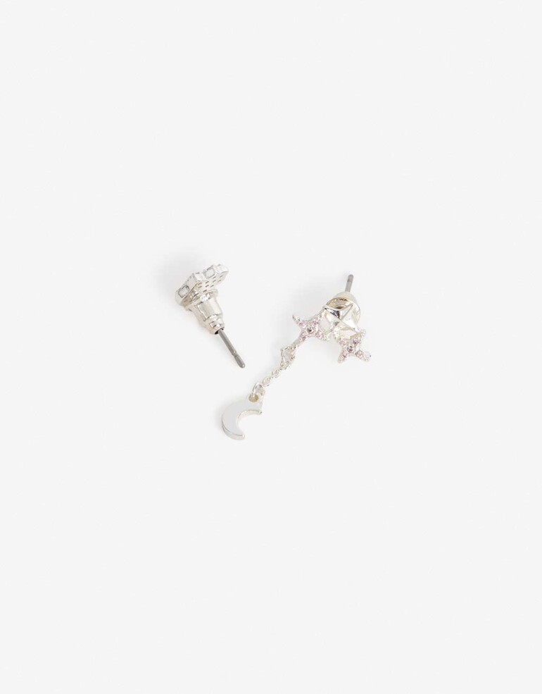 Aros Pasantes Cubic zirconia Aros Pasantes Cubic Zirconia - Plateado