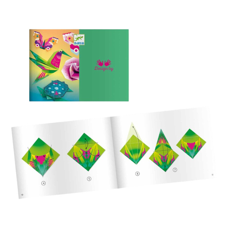 Origami Para Niños Trópicos Djeco Origami Para Niños Trópicos Djeco