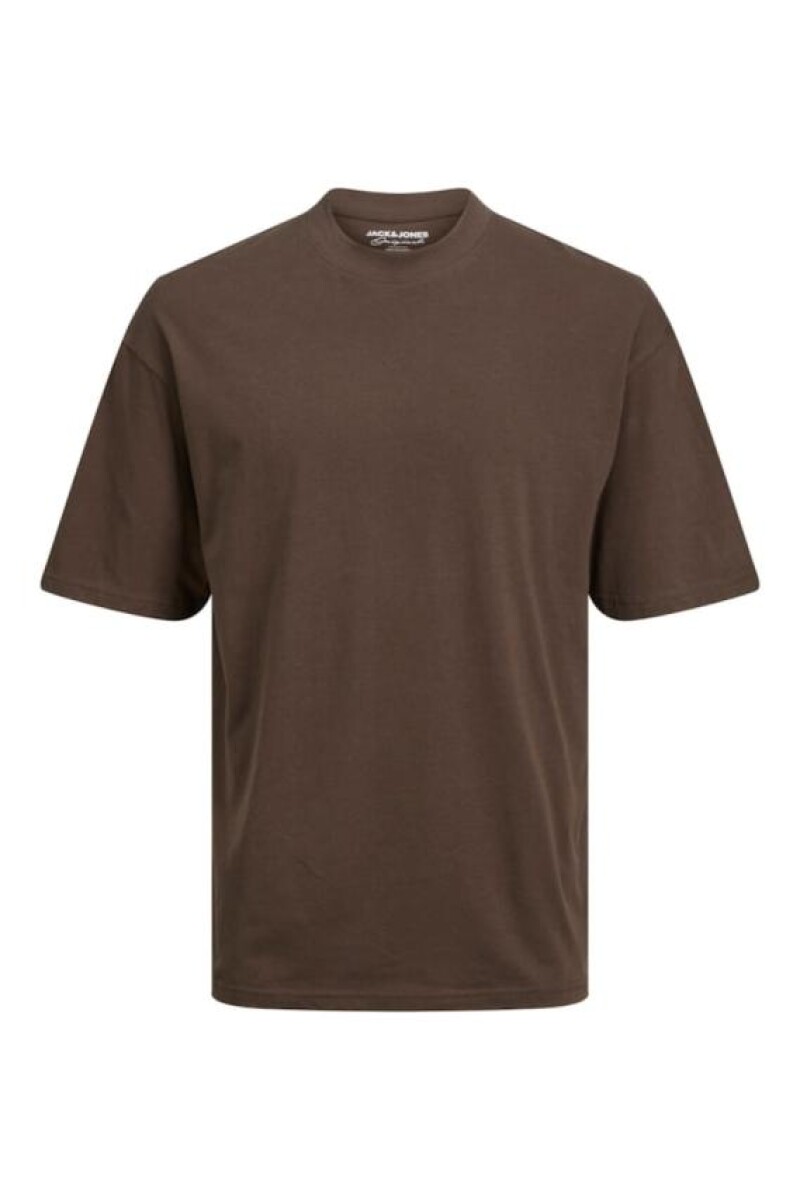 Camiseta Texture Script - Seal Brown 