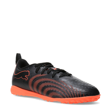 Championes de Niños Puma Futbol 5 Future 9 Play Tt Jrs Negro - Rojo