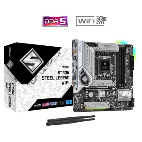 Motherboard Asrock B760M St Legend Wifi DDR5 S1700 001