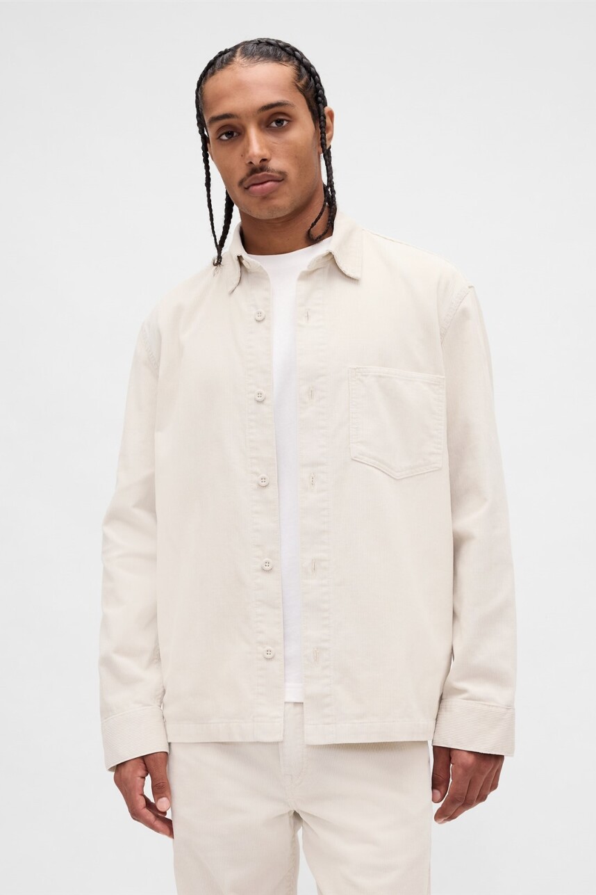 Camisa Jean De Pana Hombre Regular Grey