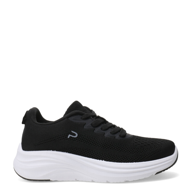 Championes de Mujer Push CORRY acordonado Negro