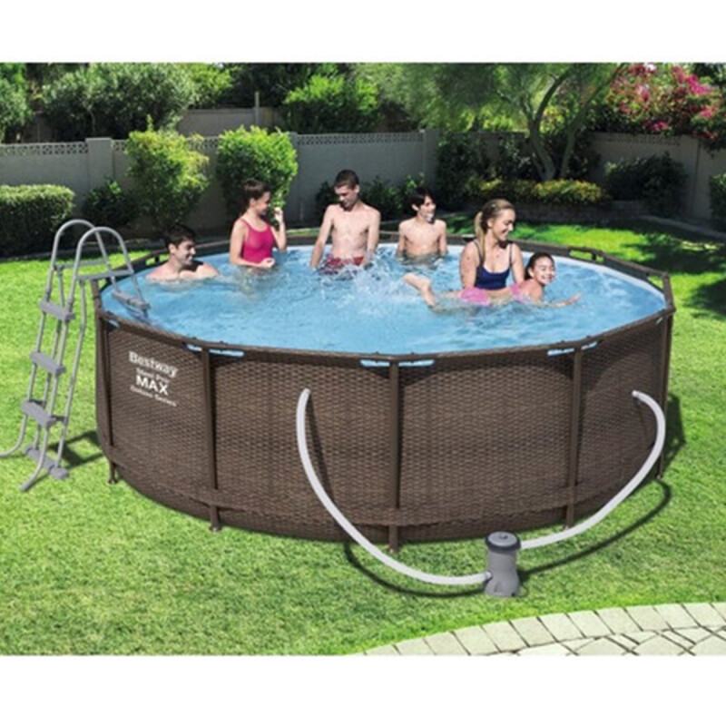 (PAUSADO) Pileta Estructural Bestway Steel Pro Max 56709 X 0 Cm De Ancho X 3.66 M De Diámetro (Pausa (pausado) Pileta Estructural Bestway Steel Pro Max 56709 X 0 Cm De Ancho X 3.66 M De Diámetro (pausa