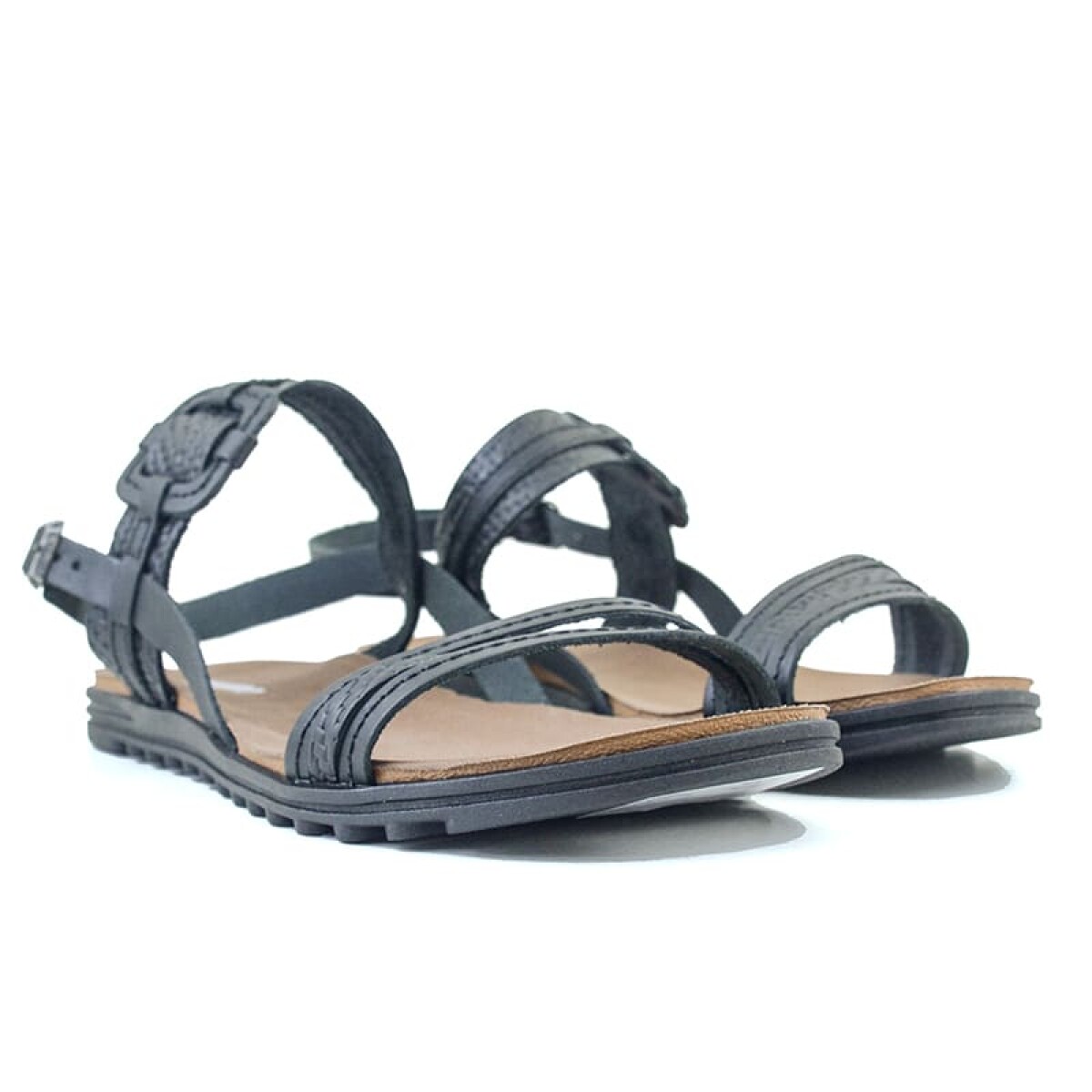 Sandalias Country de Mujer - 23927 - Negro 