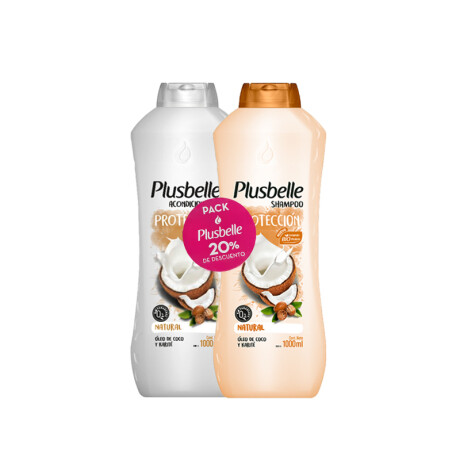 PLUSBELLE PACK 20% Descuento Shampoo + Acondicionador PROTECCIÓN