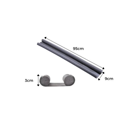 TOPE DOBLE PARA PUERTA AISLADOR DE FRÍOS POLVOS Y RUIDOS 93*10CM 001