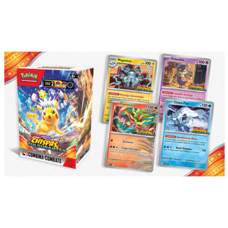 Pokemon TCG: Escarlata y Púrpura: Chispas Fulgurantes - Combina & Combate [Español] Pokemon TCG: Escarlata y Púrpura: Chispas Fulgurantes - Combina & Combate [Español]