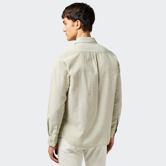 Camisa Wrangler PKT Beige