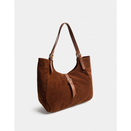 Cartera Cartera Saca Corderoy Chocolate Marron Chocolate