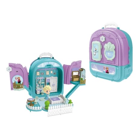 Set de Belleza Disney Frozen 3 en 1 con Dormitorio LILA