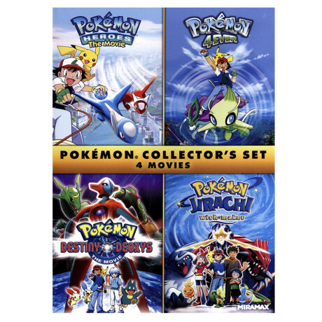 Pokémon Collector's Set - 4 Movies [Ingles] Pokémon Collector's Set - 4 Movies [Ingles]