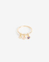Anillos Chicos Cubic zirconia Anillo Corazón Cubic Zirconia - Dorado
