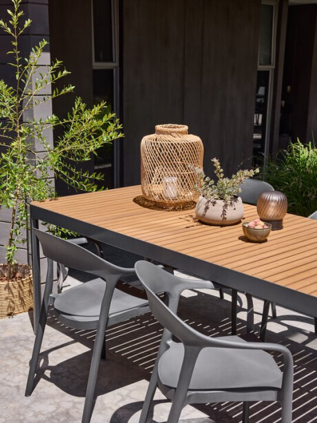 Mesa de jardín SIRDAL A91xL211 madera dura Mesa de jardín SIRDAL A91xL211 madera dura
