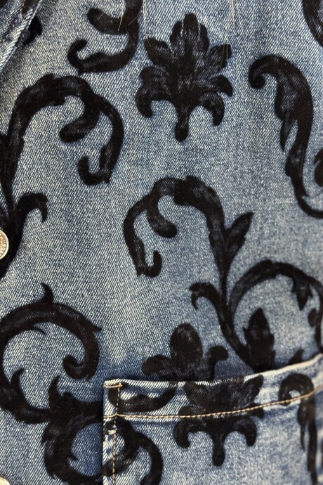 CHAQUETA JEAN ELTON Azul