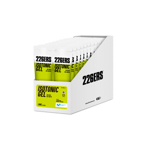 Pack 24 geles isotónicos - Lime Lime