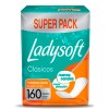 Protector Diario Ladysoft Clásico Pack Ahorro X160