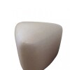 Puff Triangular c/ Base Madera Tela arena Puff Triangular c/ Base Madera Tela arena