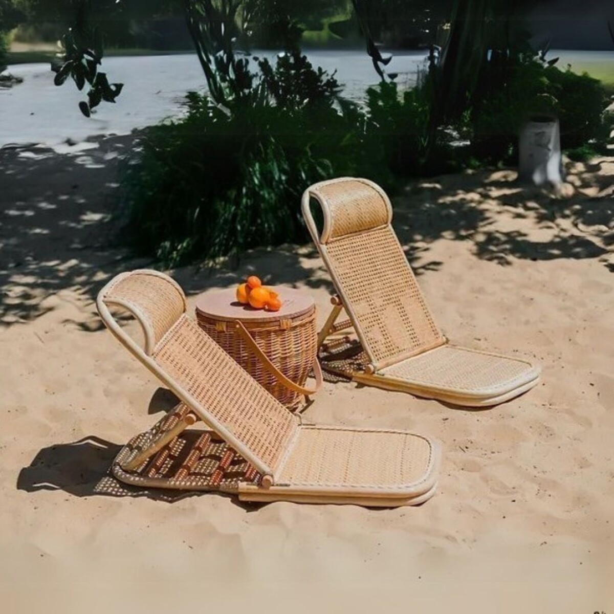 SILLA DE EXTERIOR SIT IN THE SUN NATURAL 