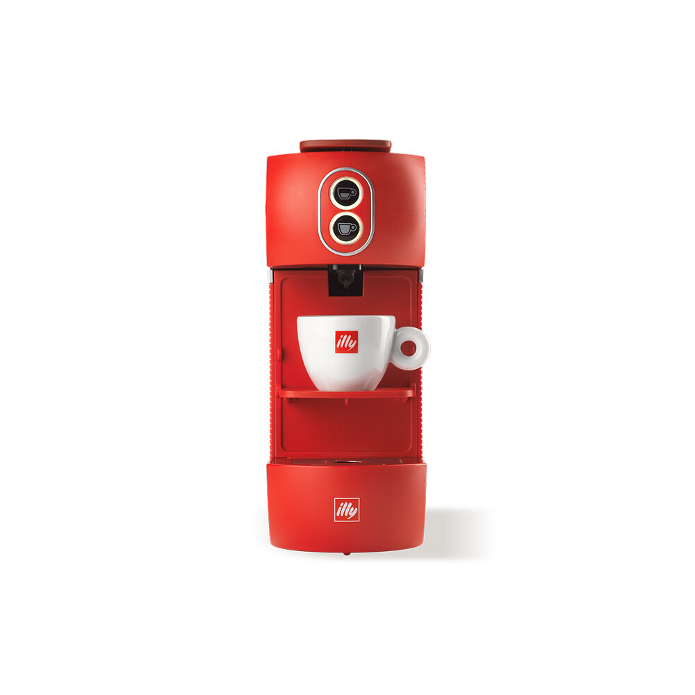 Máquina de café monodosis E.S.E.: illy ESE roja Máquina de café monodosis E.S.E.: illy ESE roja