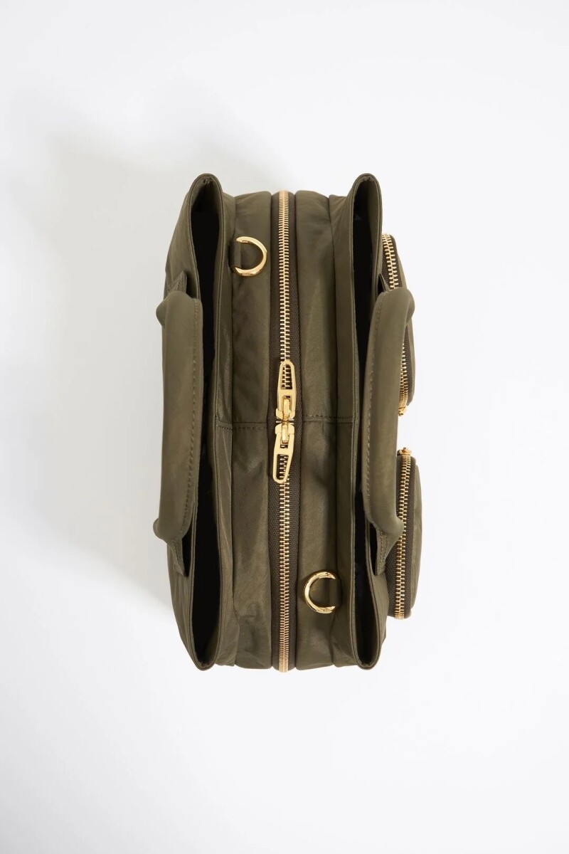 BOLSO DE MANO POCKET GRANDE NY Kaki