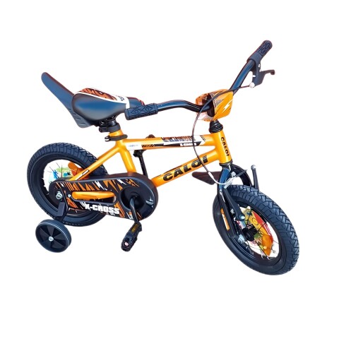 Bicicleta Caloi X-Cross Aro 12" Naranja