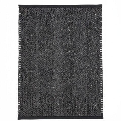 INDIVIDUAL RECT NEGRO 30X45CM Unica